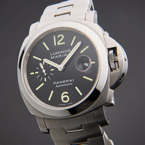 luminor panerai vintage|pre owned panerai luminor marina.